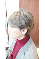 アース 菊名店(HAIR&MAKE EARTH)&nbsp;メンズミルクティーカラー