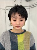 【ラフにきまるショートヘア】