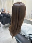 ioLu髪質改善ストレート×髪質改善カラー【甲子園口/髪質改善】