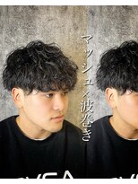 レジット メンズ ヘアサロン(LEGIT MEN's HAIR SALON) 波巻き×マッシュ