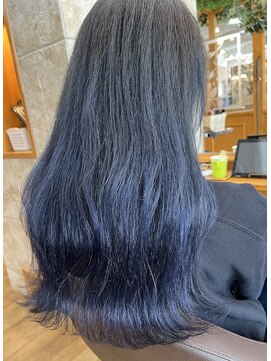 シャンティ 琴似店(Shanti) 透明感ブルー♪