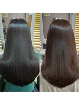ムク(:muku)の写真/青山出身の髪質改善ストレートの技術を野方で。憧れの艶々サラサラストレートへ導く技術をご体感ください