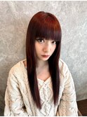 ワインレッドカラー