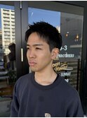 MEN'SHAIRウルフカルマパーマメンズショートイージーパーマ