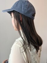 カシェル(cashel)&nbsp;グレージュ　暗髪カラー　透明感　オリーブグレー