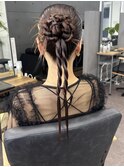 大人可愛いカチモリアレンジ