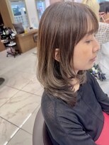 アッシュ 下北沢店(Ash) 前髪ありミディアムレイヤー