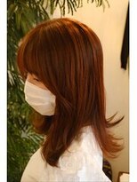 ジーン カットクラブ レディース(GENE CUTCLUB Lady's)&nbsp;顔周りレイヤースタイル