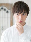 20代30代ダークアッシュ前髪パーマスマートマッシュZ北浦和