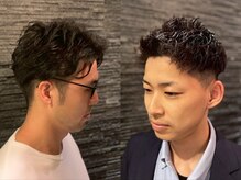 メンズパーマ得意(霞ヶ関/メンズ/フェード/深夜/床屋/刈り上げ)