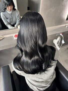 トーン(tone) ブルーブラック/暗髪カラー/ワンホンカラー