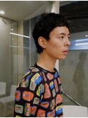 ベリーショートウルフパーマ