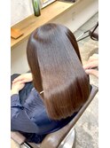 大人美人◎秋の髪質改善メテオストレート×ミディアムボブ