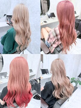 カミイロ(kamiiro) ミルクティー/ピンクカラー/ダブルカラー/トリプルカラー/学割