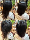 くせ毛改善ストレート