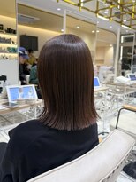 ゼスト フィーノ(ZEST fino) 【橋本姫奈】カットと酸性ストレートでサラツヤヘアに