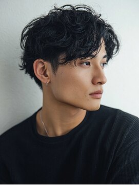 ポート バイ プライマル(port by primal) MEN’S HAIR/サーフカール/刈り上げセンターパート/千葉