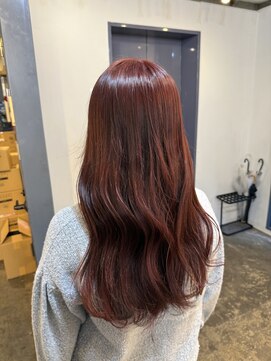 ジュール 池袋(Joule) ブリーチなしレッドカラー