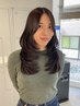 【yu-ri指名限定】似合わせカット+透明感カラー