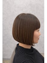 ネウィ 宮崎店(newi)&nbsp;前下がりボブ艶髪ナチュラルストレートまとまり美髪