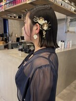 イミ(imi) ボブアレンジ/ヘアセット/金箔/タイトアレンジ/登戸