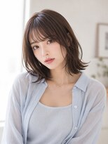 ワゴンバイアフロート(Wagon by afloat)&nbsp;大人ミディアム×ひし形レイヤー/シースルーバング30代40代池袋