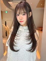 ロンドシトリン 四条烏丸(Lond citrine) 【五島巨幹】ハッシュカット/グレージュ/縮毛矯正/前髪/顔周り