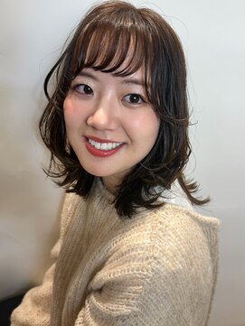 コワフュールトーリ フジグラン店(COIFFURE TORI) 柔らかく揺れるミディアムレイヤー