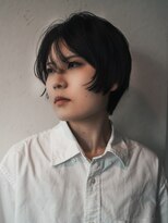 ディスアンドザット あびこ店(THIS&THAT)&nbsp;ryu【ピクシーカット　前上がりショート　黒髪ショート