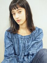 ナヌーク シブヤ(nanuk shibuya)&nbsp;【nanuk＊sano】ヘルシーバング×ダークアッシュ