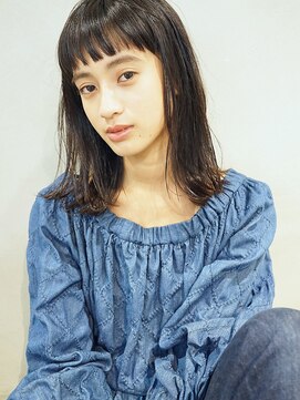 ナヌーク シブヤ(nanuk shibuya) 【nanuk＊sano】ヘルシーバング×ダークアッシュ