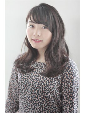 モッズ ヘア 富山店 セミロング　4　ゆる巻き