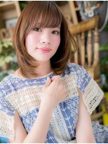 カバーヘア イヴ 戸頭店(COVER HAIR EVE)&nbsp;*+EVE戸頭+*…ふんわり前下がりレイヤー♪スイートミディｃ