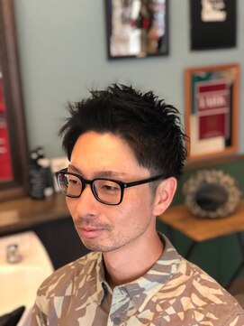 ダブル(DOUBLE) ツーブロックベリーショート