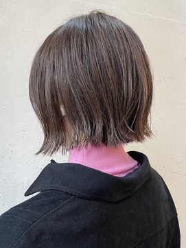 センスヘア(SENSE Hair) ぱつっとが可愛い切りっぱなしボブ！