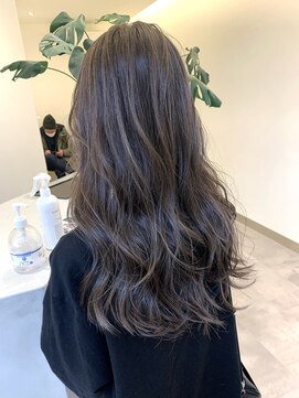 フェーディン(fa/din) 極細ハイライトラベンダーグレージュ