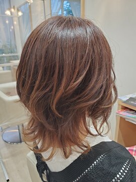 ヘアーズ 本店(HAIRZ) 《HAIRZ》一原☆艶エアリーテラコッタベージュ！