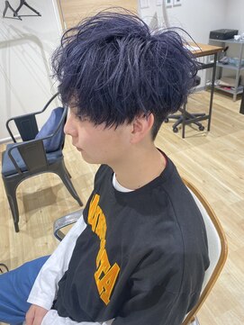 エイル 北堀江(Eir) ディープパープルブルー