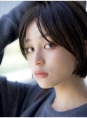 前髪長め大人ショートボブ20代30代40代【AIN.表参道】川原大地