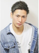 フランクスバーバーザスタンド(Frank’s barber the stand)&nbsp;ツーブロックベリーショートアップバングサイドグラデーション