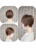 ハイライト×ショートボブ