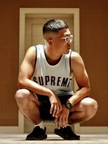 ヨシザワインク プレミアム 横浜 桜木町店(YOSHIZAWA Inc. PREMIUM)&nbsp;クロップスタイル濡れパンハイフェードエムバペスタイル