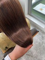 テラスヘア センダイ(TERRACE hair SENDAI)&nbsp;艶ロング】イノアカラー使用