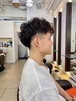 ヘアアーク(HAIR arc)&nbsp;ツーブロックパーマ#メンズカット#奏の杜#京成津田沼#津田沼