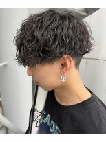 リコ ヘアアンドリラクゼーション 名駅店(LICO HAIR＆RELAXATION)&nbsp;波巻きスパイラルパーマ　名古屋駅/名駅/メンズ