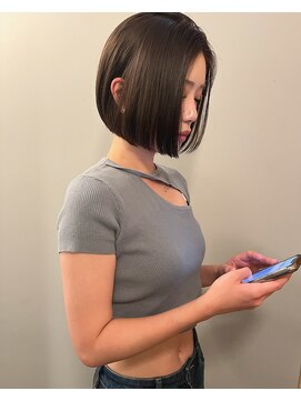 サンプラス(san+) 【柏原良亮】シアボブ×アッシュブラウン