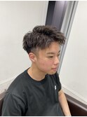 カット+特殊パーマ