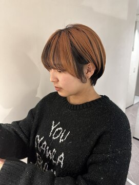 ロニカ 銀座(LOuNICA) アンブレラカラー×ショート