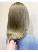 ことりベージュミルクティベージュシースルーカラー大人可愛い