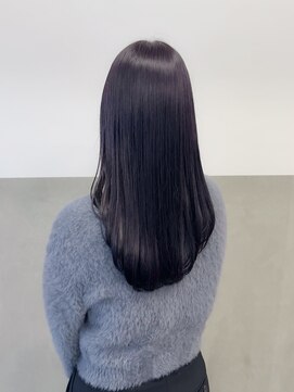 ソア(soa) ラベンダーカラー/ロングレイヤー/大阪枚方美容室